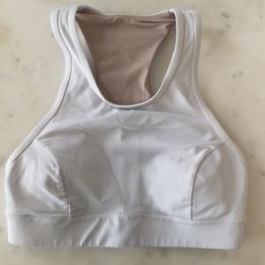 Lululemon sports bra in white